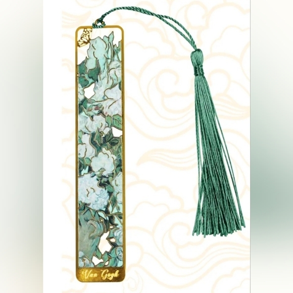 VAN GOGH Metal Bookmark With Tassel - Picture 3 of 3